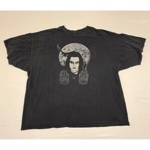 TeeFury The Crow Eric Draven Graphic T-Shirt Mens XXXL Black Gothic Movie Tee